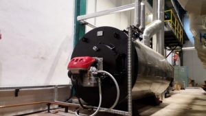 Hot water boiler