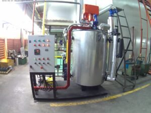 steam boiler vertikal