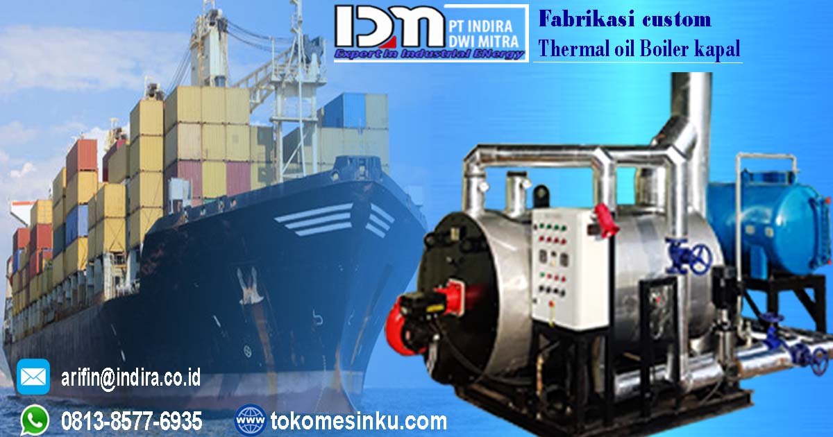 Thermal oil heater kapal