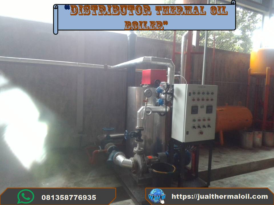 Thermal oil heater vertikal
