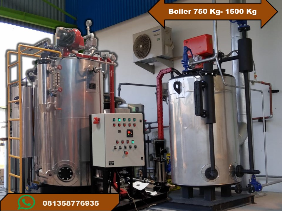 Steam Boiler 750 Kg- 1500 KG