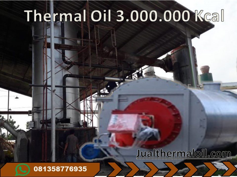 Thermal oil boiler 3.000.000 kcal