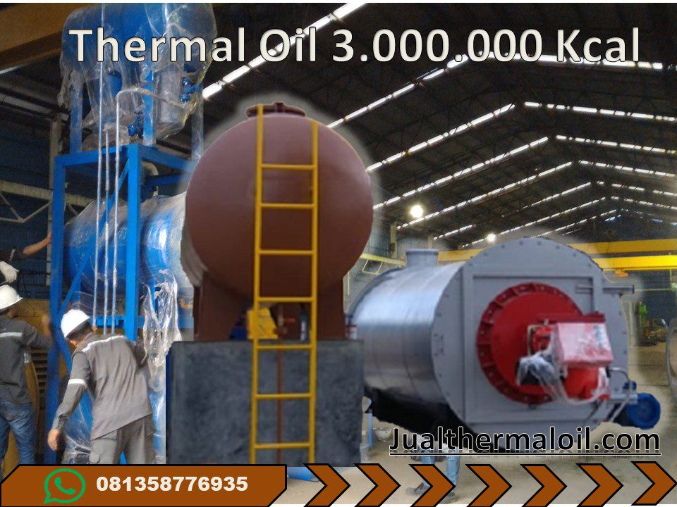 Thermal oil boiler 3.000.000 kcal