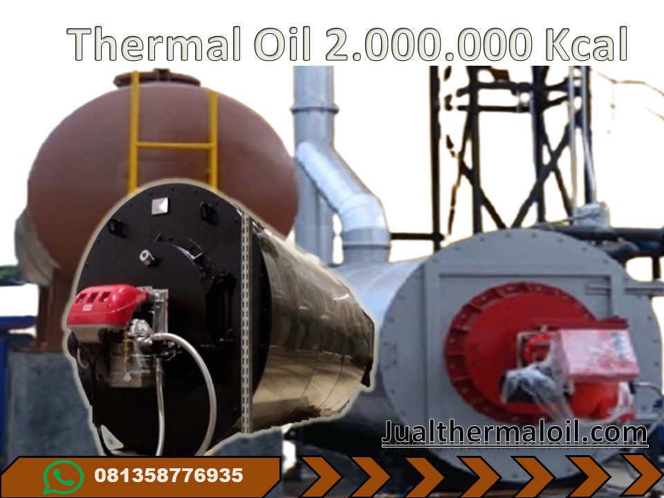 Thermal oil heater 2.000.000 Kcal