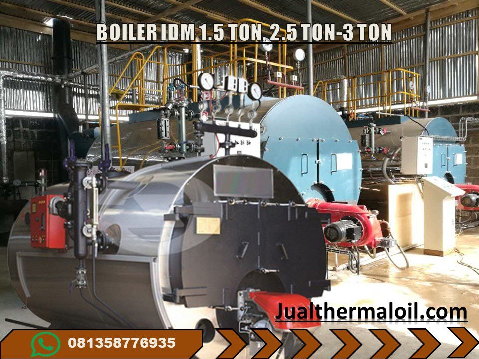 Steam Boiler lokal 1.5 ton, 2.5 ton, 3 ton