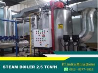JUAL STEAM BOILER 2.5 TON/JAM DI INDONESIA
