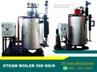 JUAL STEAM BOILER 500 KG-JAM VERTIKAL