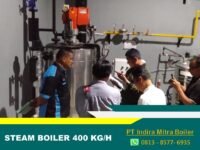 JUAL STEAM BOILER LOKAL CAP 400 KG-JAM