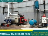 Thermal oil heater boiler 2.000.000 Kcal-H