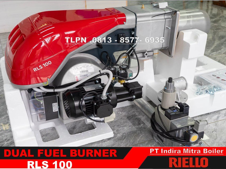 Dual Fuel Burner Riello RLS 100 madein italy