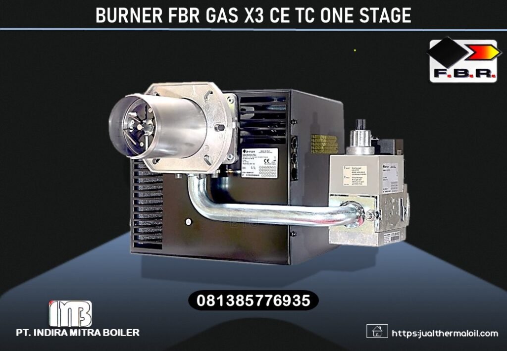 BURNER FBR GAS X3 CE TC ONE STAGE