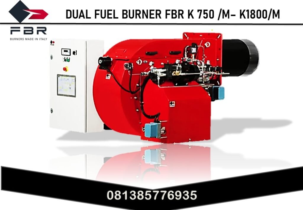 DUAL FUEL BURNER FBR K 750 -M– K1800-M