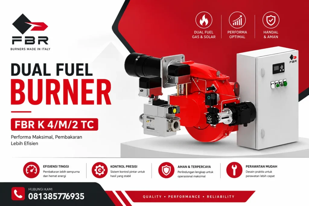 DUAL FUEL BURNER FBR K4-M-2 TC