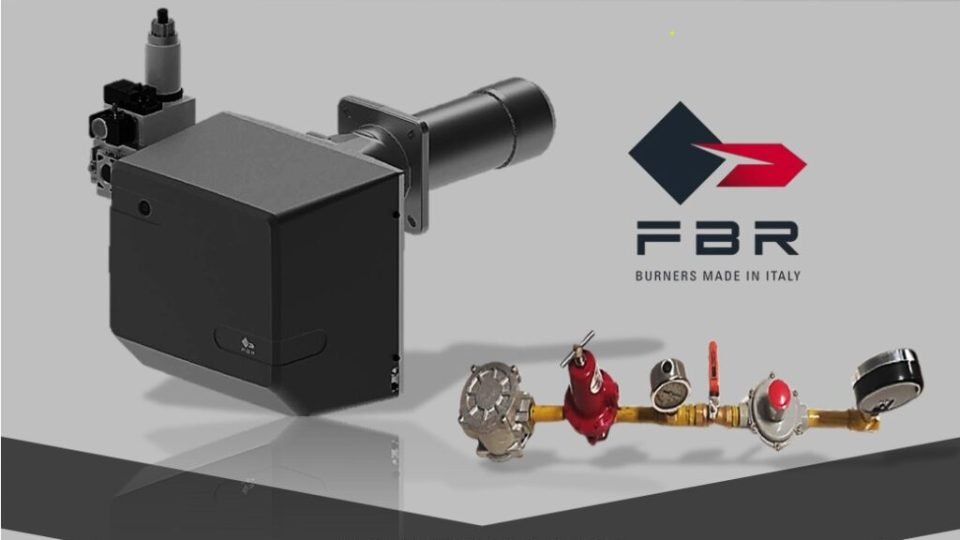 BURNER FBR GAS X5 /2 CE –TWO STAGE 349 KW