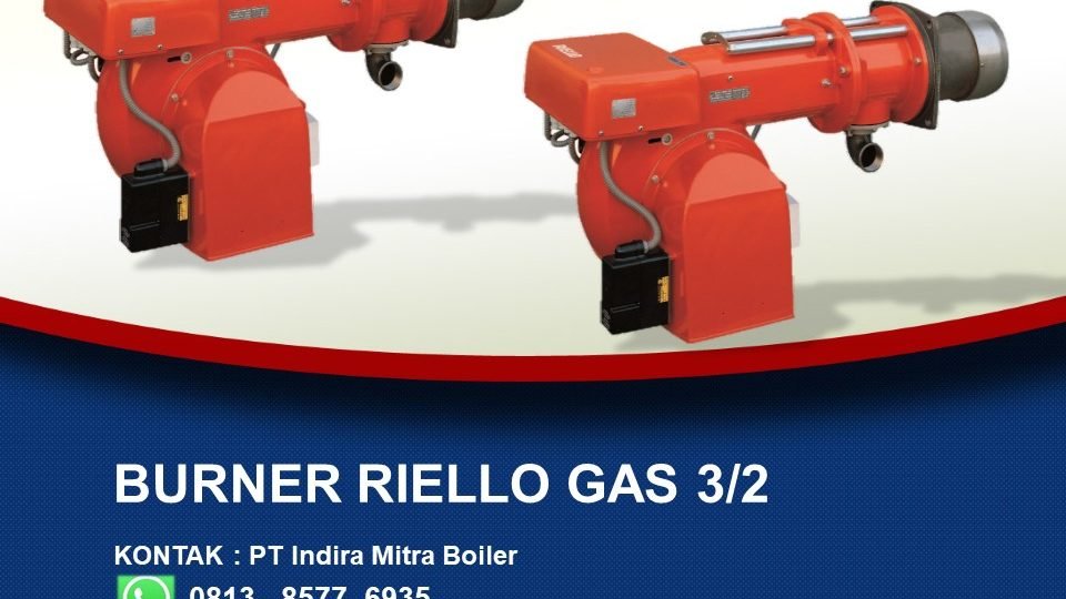 BURNER RIELLO GAS 3/2 TWO STAGE