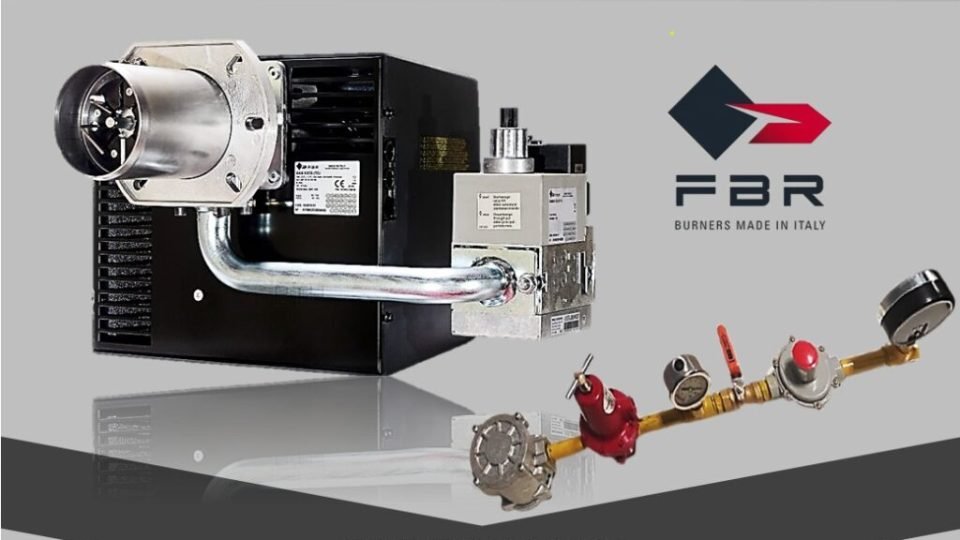 GAS BURNER FBR GAS X3 /2 CE –TWO STAGE 174 KW