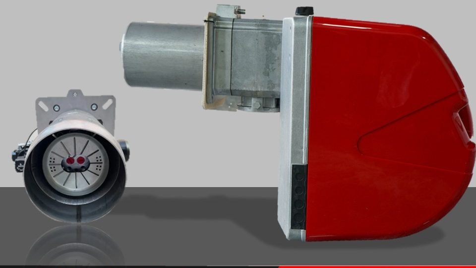 JUAL RIELLO RLS 38 DUAL FUEL BURNER MADEIN ITALY