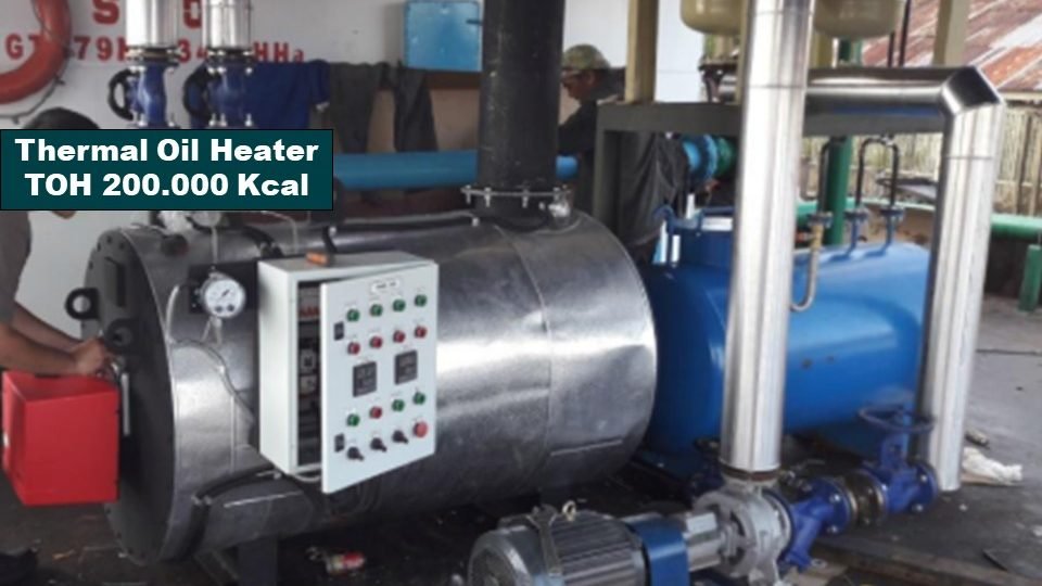 Jual TOH 200.000 Kcal – Thermal Oil heater