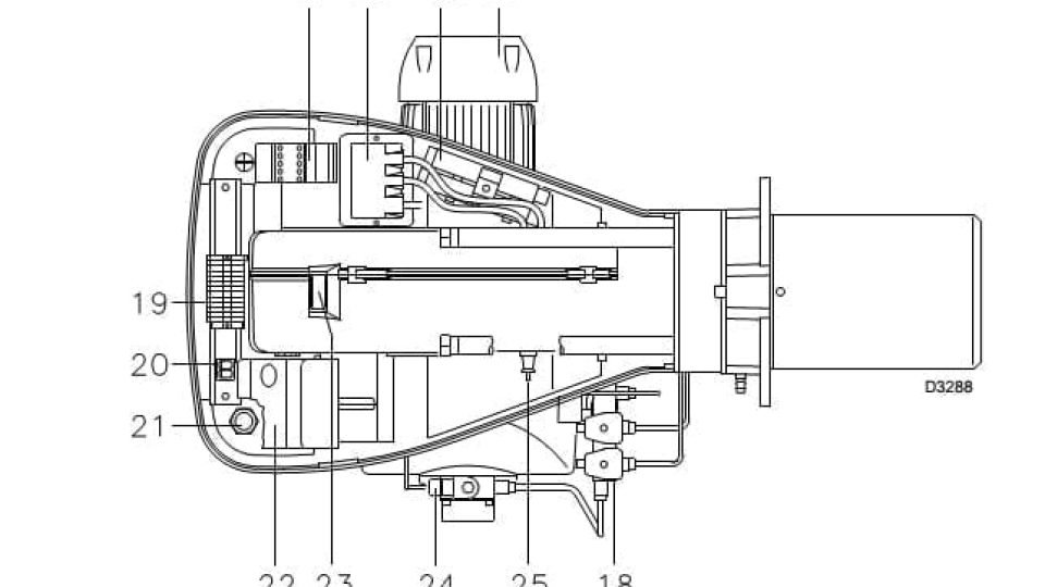 Oil Burner Riello RL