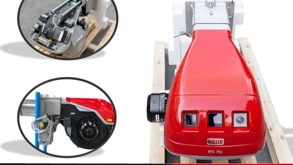 RIELLO RS 70 GAS BURNER BOILER